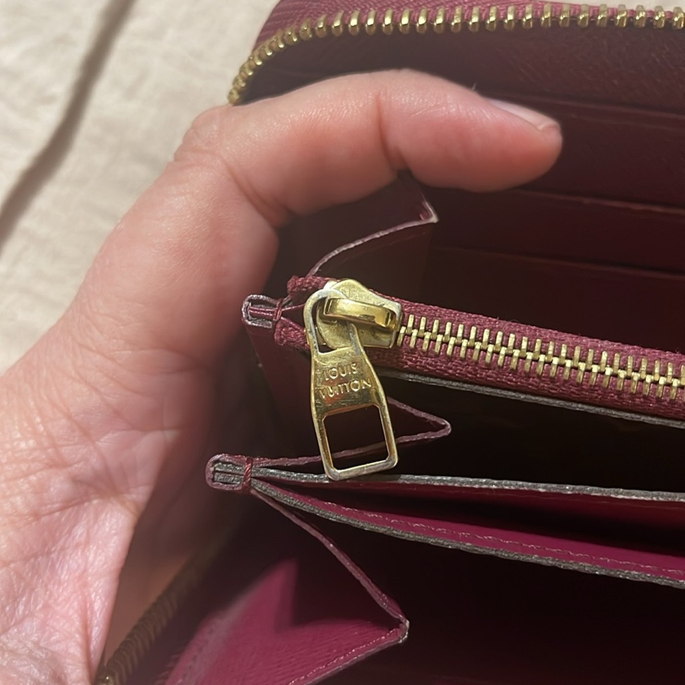 Louis Vuitton Monogram Retiro Zippy Wallet Aurore Raisin - Picture 13 of 16